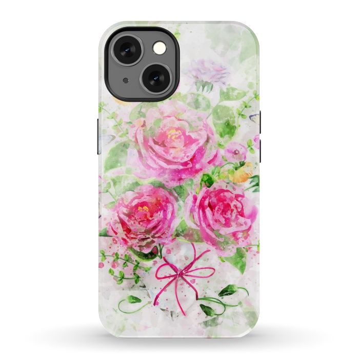 iPhone 13 StrongFit Camellias Bouquet by Creativeaxle