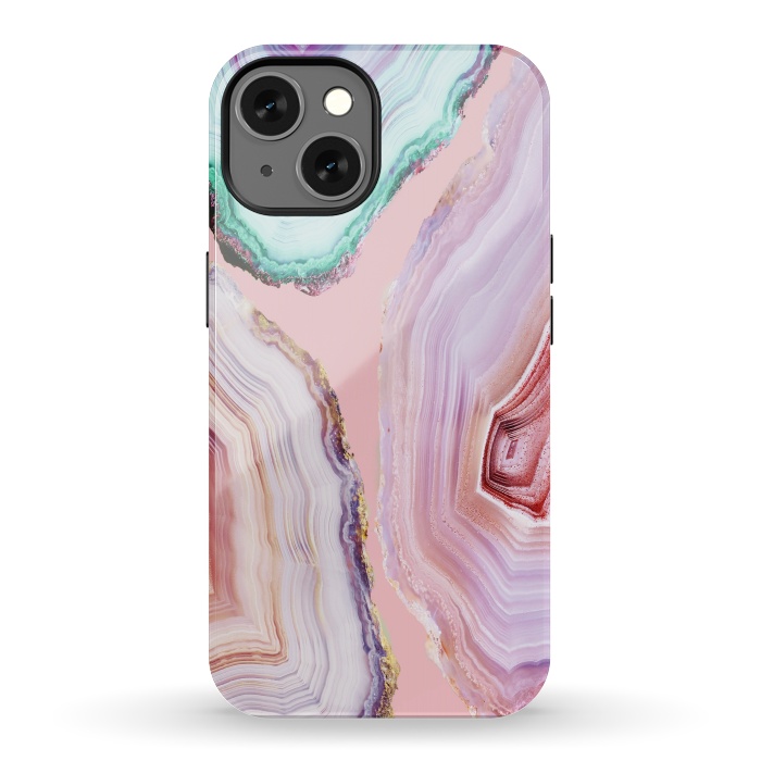 iPhone 13 StrongFit Mineral Agates #Glam collection by ''CVogiatzi.