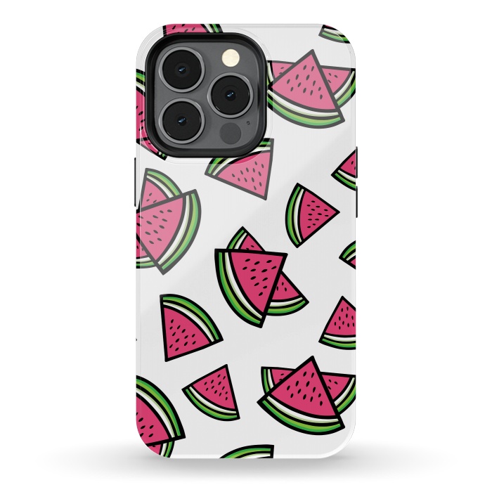 iPhone 13 pro StrongFit Watermelon by Majoih