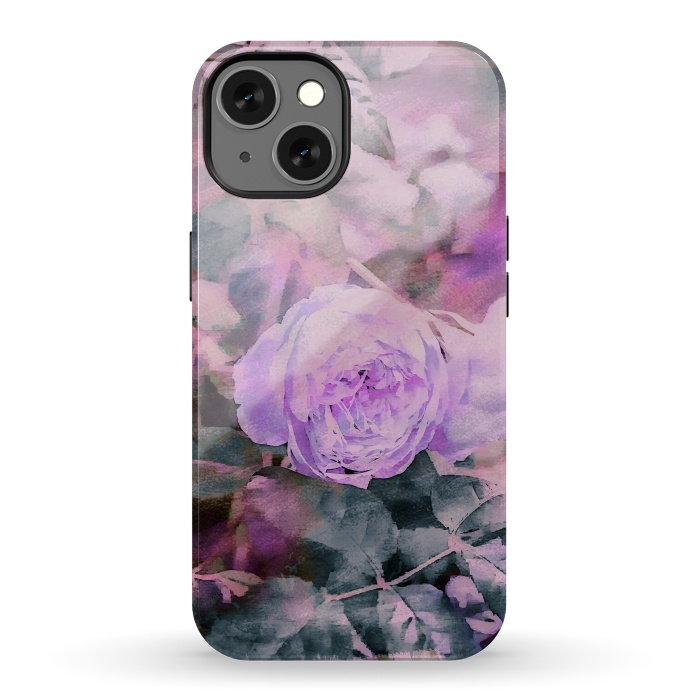 iPhone 13 StrongFit Rose Mixed Media Art by Andrea Haase