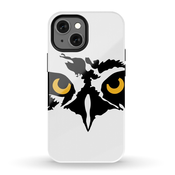 iPhone 13 mini StrongFit Night Owl by Majoih