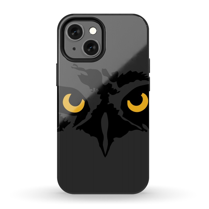 iPhone 13 mini StrongFit Dark Owl by Majoih
