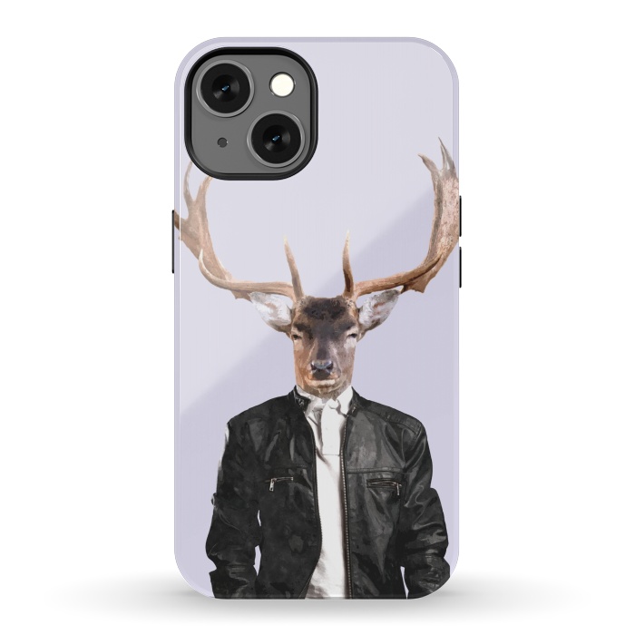 iPhone 13 StrongFit Fashionable Deer Illustration by Alemi
