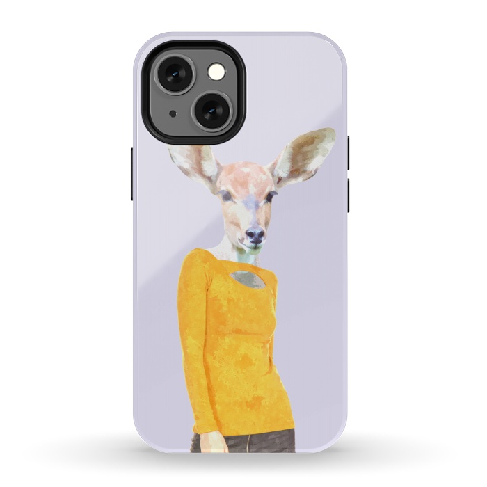 iPhone 13 mini StrongFit Fashionable Antelope Illustration by Alemi