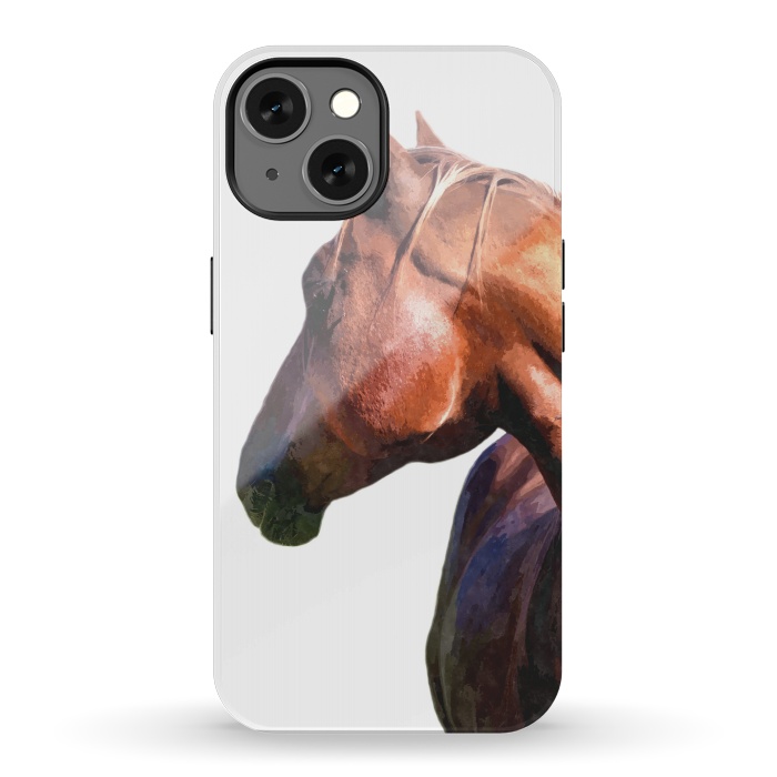 iPhone 13 StrongFit Horse Portrait by Alemi