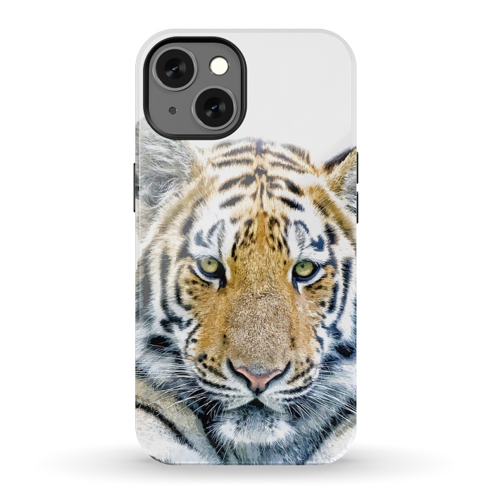 iPhone 13 StrongFit Tiger Portrait by Alemi