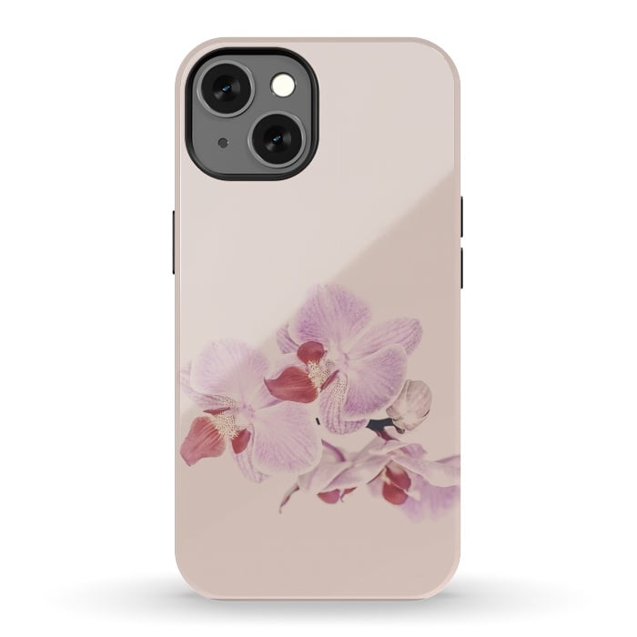 iPhone 13 StrongFit Orchid In Soft Pastel Pink by Andrea Haase