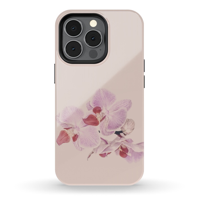 iPhone 13 pro StrongFit Orchid In Soft Pastel Pink by Andrea Haase