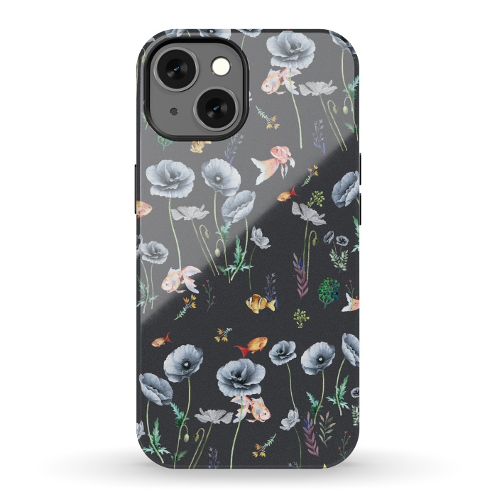 iPhone 13 StrongFit Fishes & Garden by ''CVogiatzi.