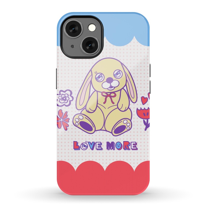 iPhone 13 StrongFit CUTIE RABBIT by Michael Cheung