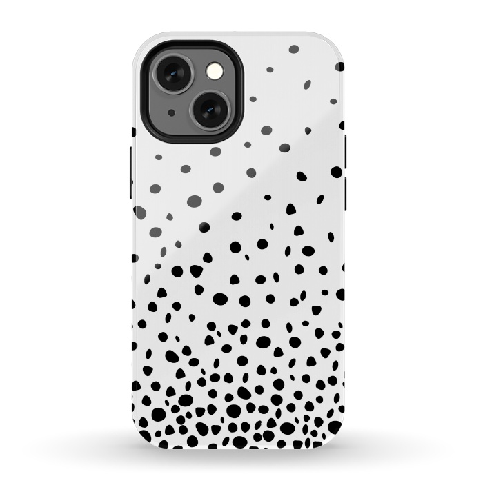 iPhone 13 mini StrongFit Polka Dot Dance  by DaDo ART