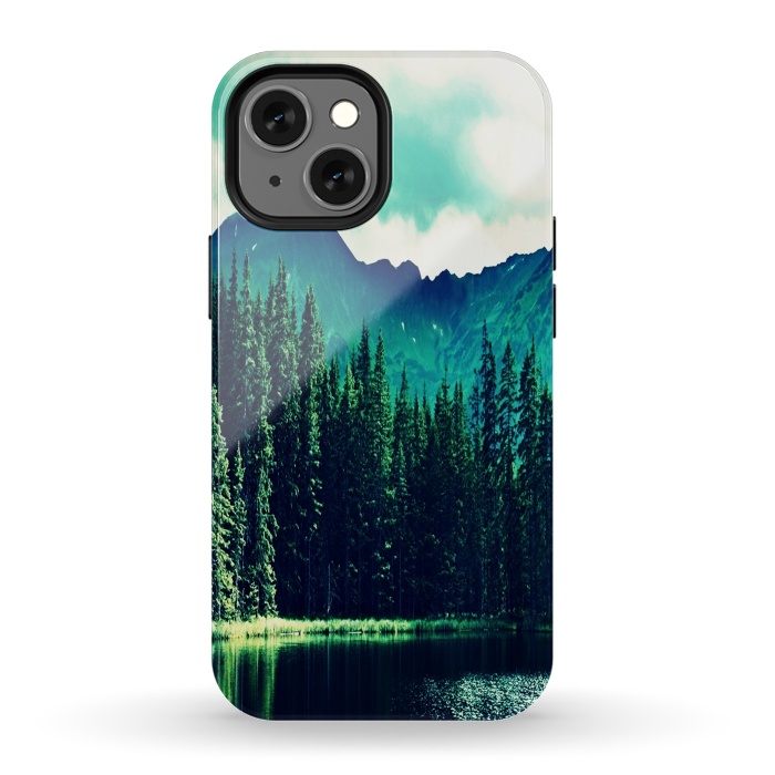iPhone 13 mini StrongFit Enchanted Forest by Joanna Vog
