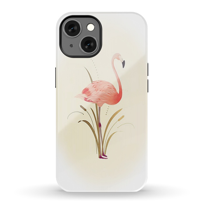iPhone 13 StrongFit Flamingo Dream by Joanna Vog