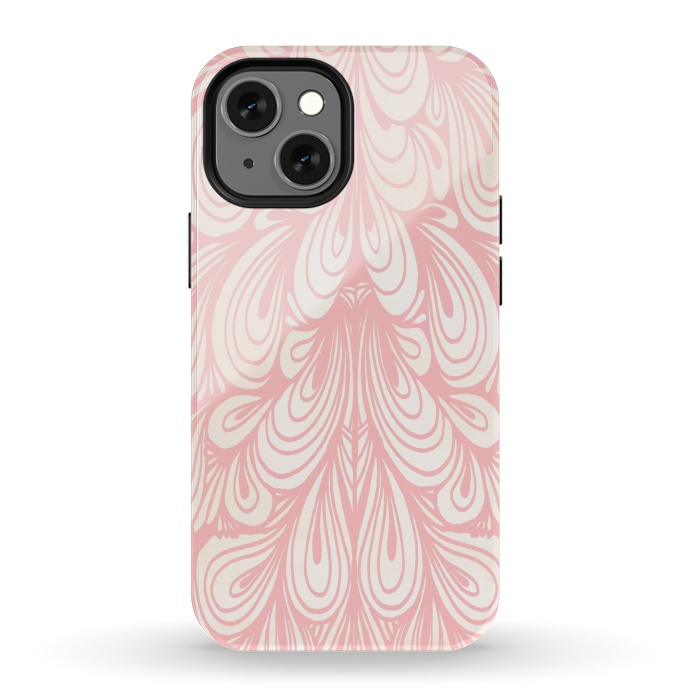 iPhone 13 mini StrongFit Pink Garden by Joanna Vog