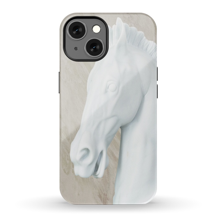 iPhone 13 StrongFit Ancient Sculpture Horse Decor  by Joanna Vog