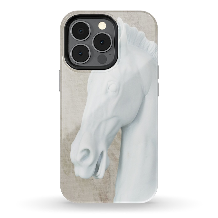 iPhone 13 pro StrongFit Ancient Sculpture Horse Decor  by Joanna Vog