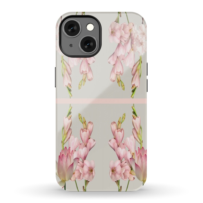 iPhone 13 StrongFit Pink Aura Design by Joanna Vog