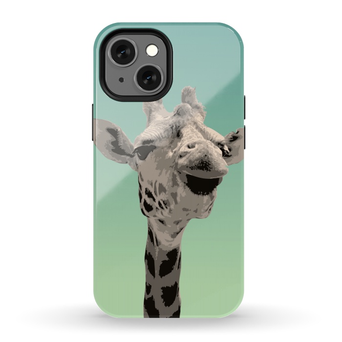iPhone 13 mini StrongFit Giraffe by Mangulica