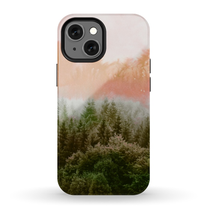 iPhone 13 mini StrongFit Forest Sound by Creativeaxle