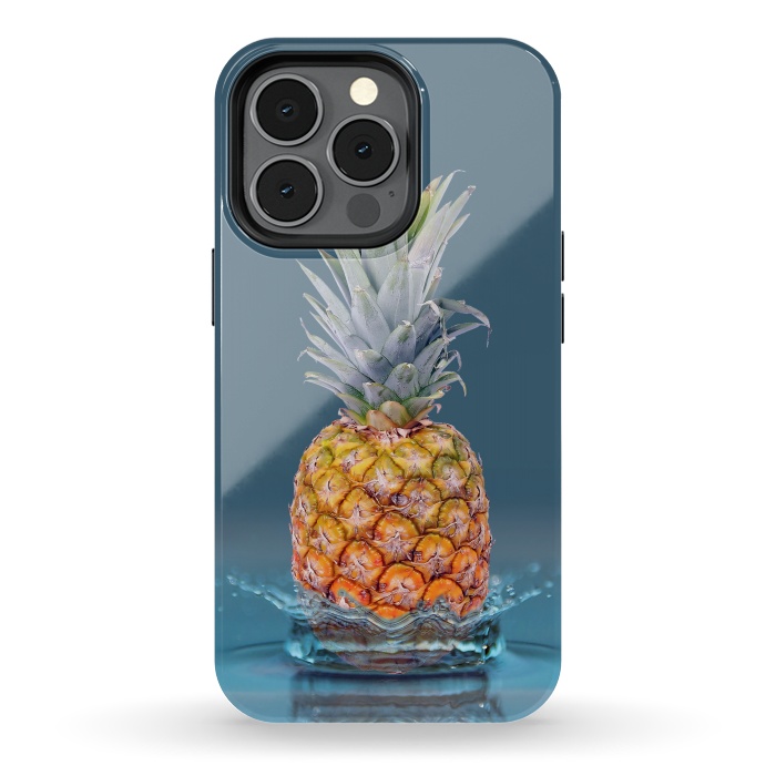iPhone 13 pro StrongFit Pineapple Strike by Creativeaxle