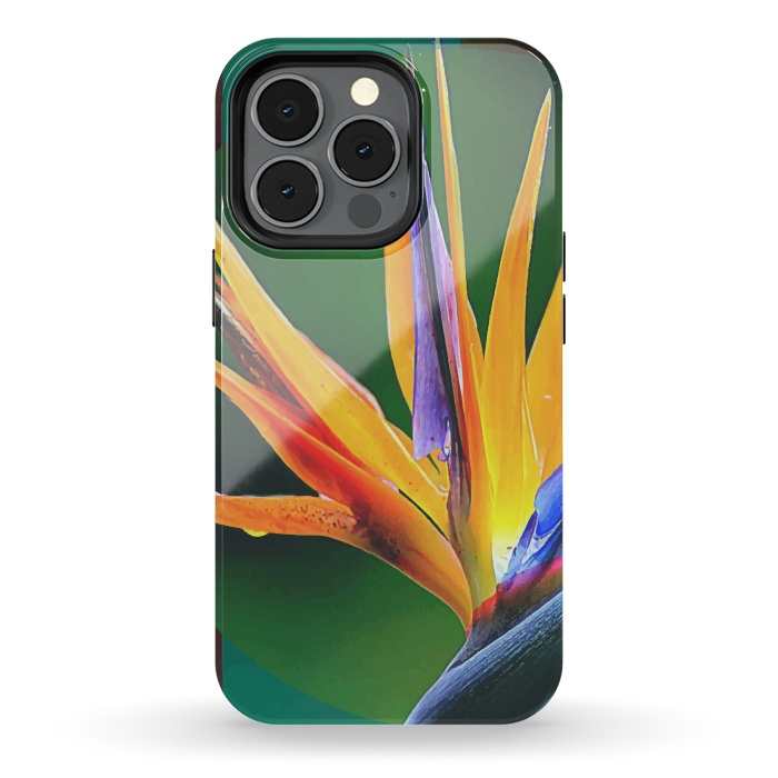 iPhone 13 pro StrongFit Bird of Paradise by Creativeaxle