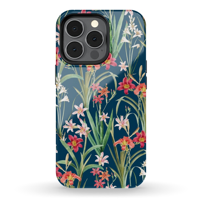 iPhone 13 pro StrongFit Blossom Botanical by Uma Prabhakar Gokhale