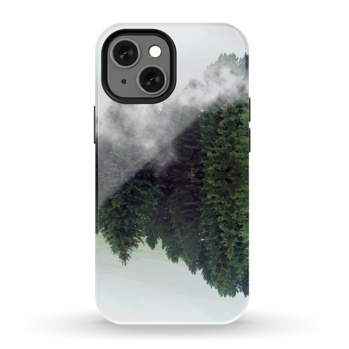 iPhone 13 mini StrongFit Morning Forest by Creativeaxle