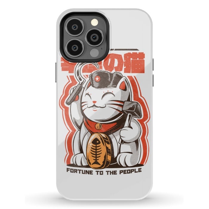 iPhone 13 Pro Max StrongFit Catnist by Ilustrata
