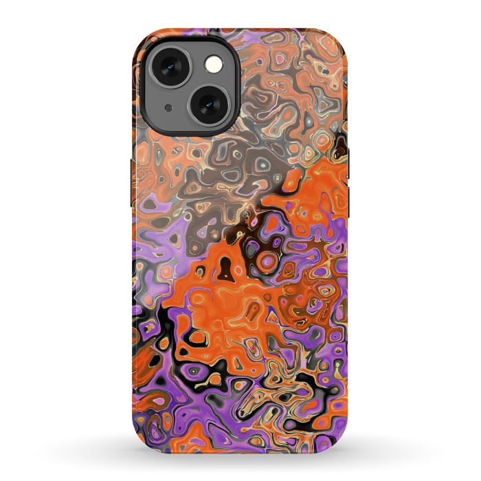 iPhone 13 StrongFit Luminous Liquid Pattern V2 by Creativeaxle