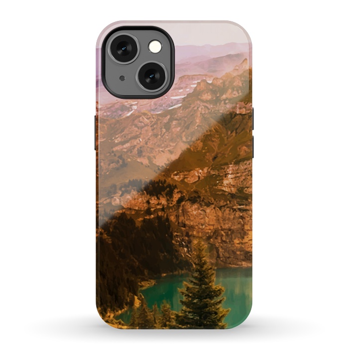 iPhone 13 StrongFit Mountain Valley by Creativeaxle