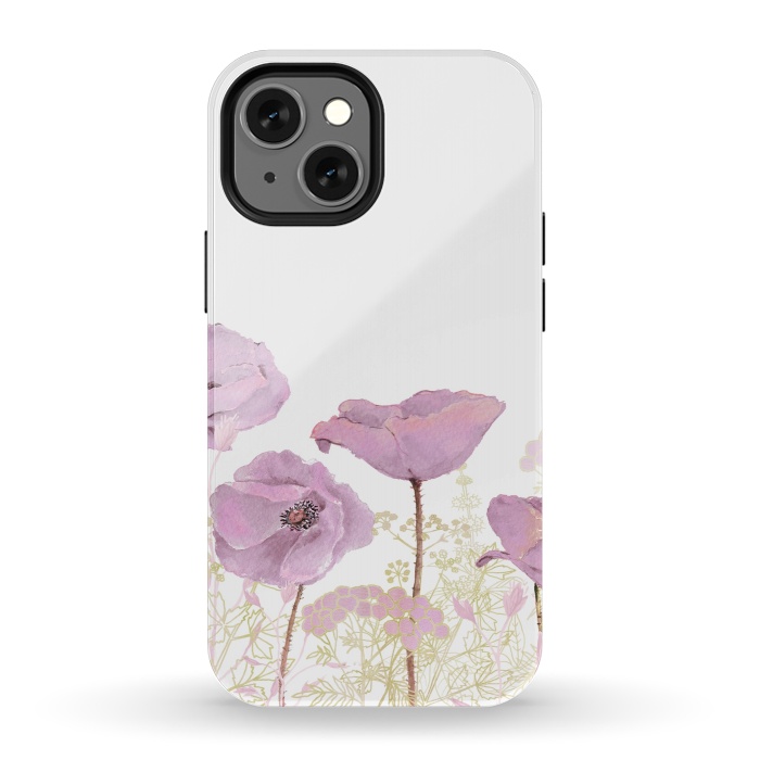 iPhone 13 mini StrongFit Pink Poppy Dream by  Utart