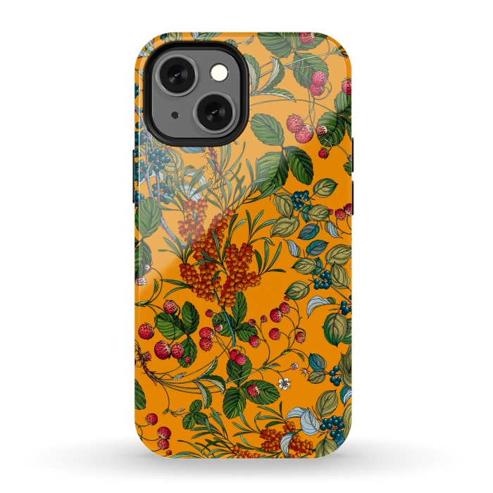 iPhone 13 mini StrongFit Vintage Garden VII by Burcu Korkmazyurek