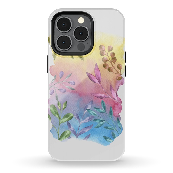 iPhone 13 pro StrongFit Shades of Leaves by Creativeaxle