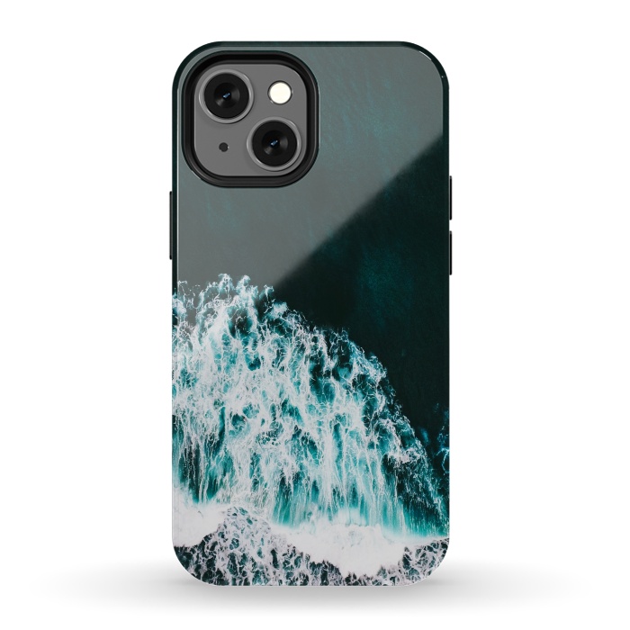 iPhone 13 mini StrongFit WaVes Land by Joanna Vog