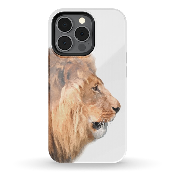 iPhone 13 pro StrongFit Lion Profile by Alemi