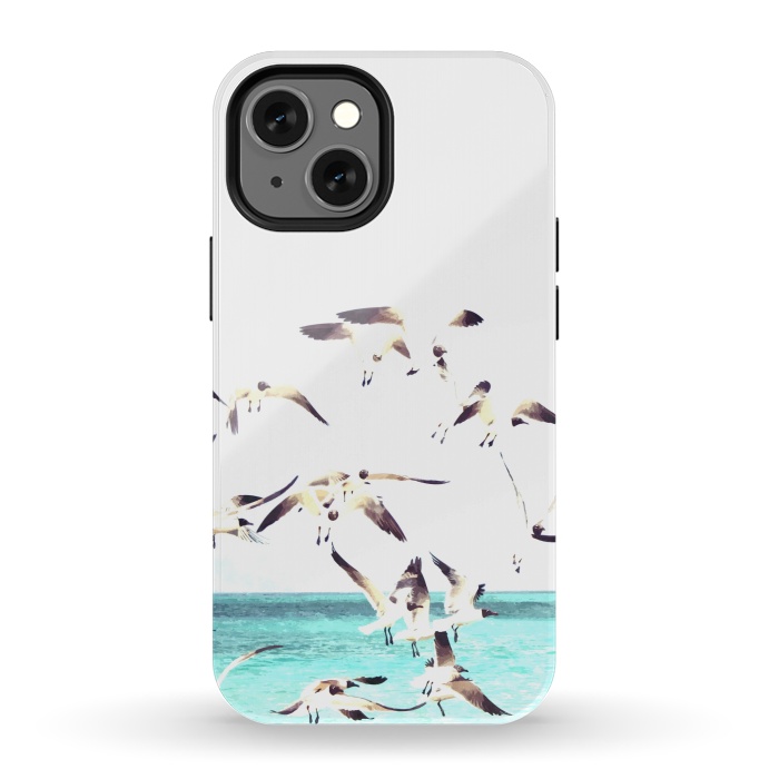 iPhone 13 mini StrongFit Seagulls by Alemi