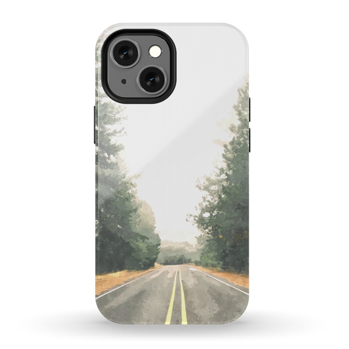 iPhone 13 mini StrongFit Road Illustration by Alemi