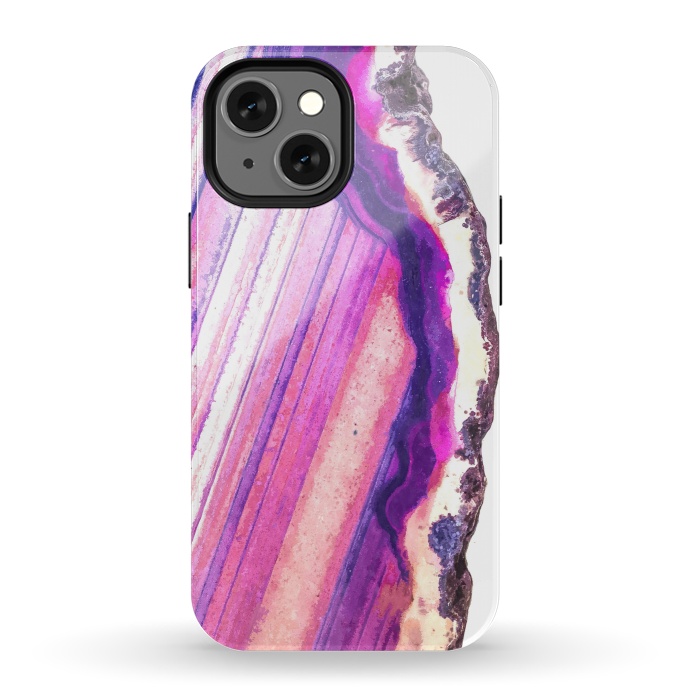 iPhone 13 mini StrongFit Violet Agate Illustration by Alemi