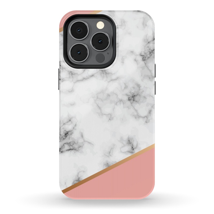 iPhone 13 pro StrongFit Marble III 073 by Jelena Obradovic