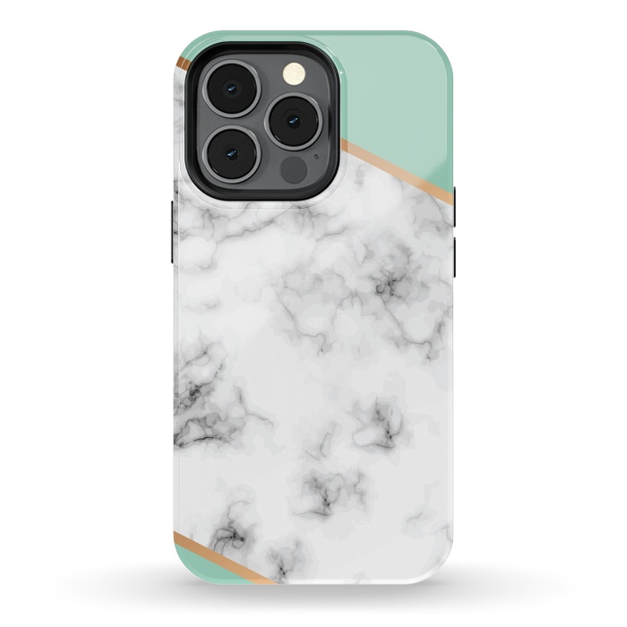 iPhone 13 pro StrongFit Marble III 074 by Jelena Obradovic