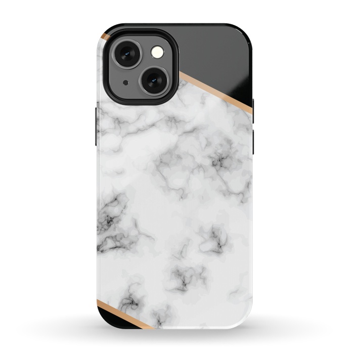 iPhone 13 mini StrongFit Marble III 075 by Jelena Obradovic