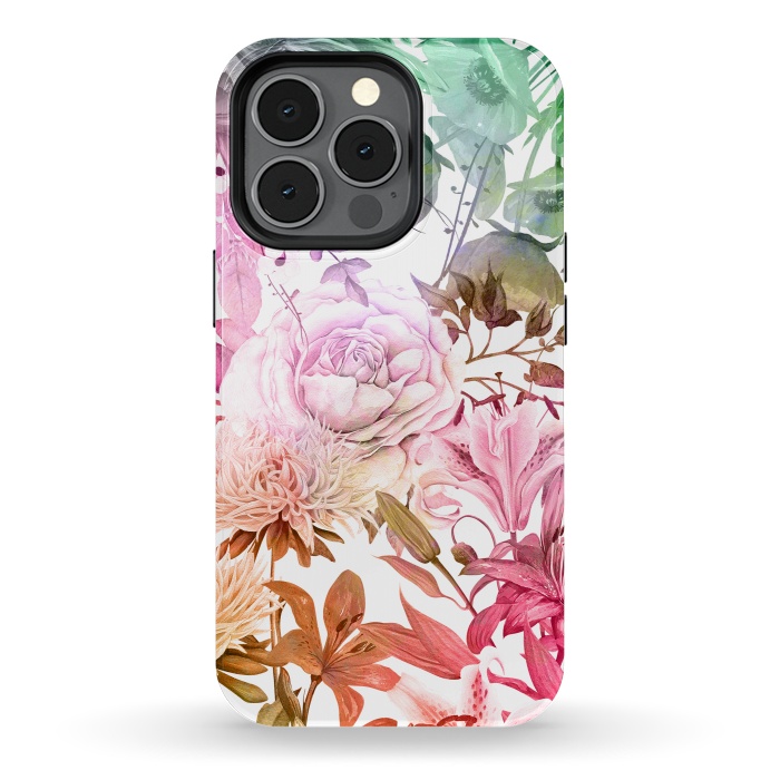 iPhone 13 pro StrongFit Floral Market by Creativeaxle