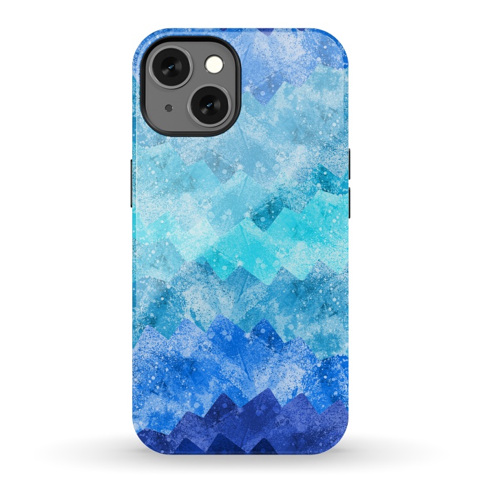 iPhone 13 StrongFit The blue sea waves by Steve Wade (Swade)