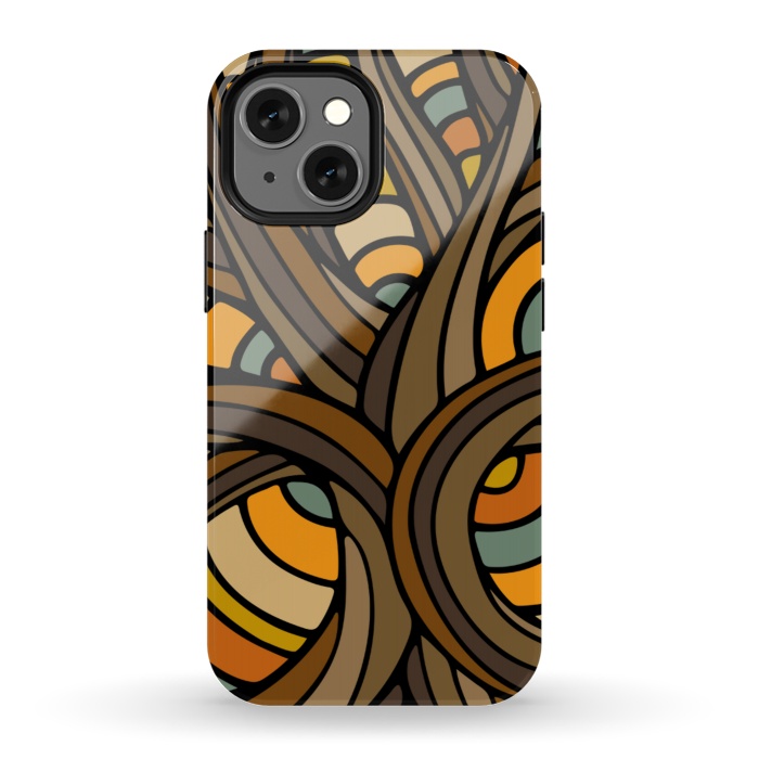 iPhone 13 mini StrongFit Tree of Life by Majoih