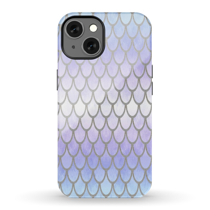 iPhone 13 StrongFit Pretty Mermaid Scales 01 by Angelika Parker