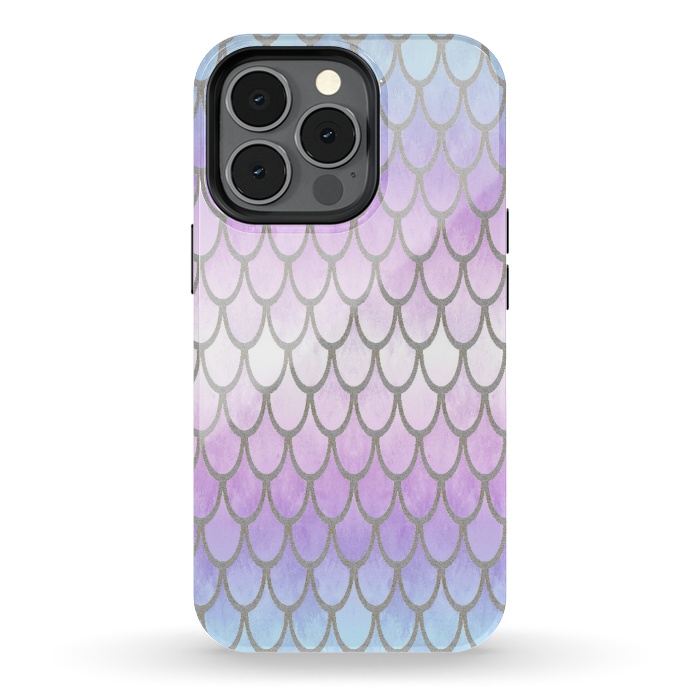 iPhone 13 pro StrongFit Pretty Mermaid Scales 02 by Angelika Parker