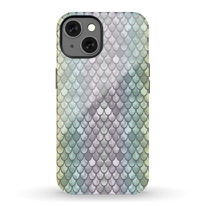 iPhone 13 StrongFit New Mermaid Scales  by Angelika Parker