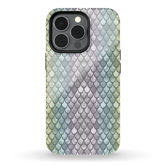 iPhone 13 pro StrongFit New Mermaid Scales  by Angelika Parker