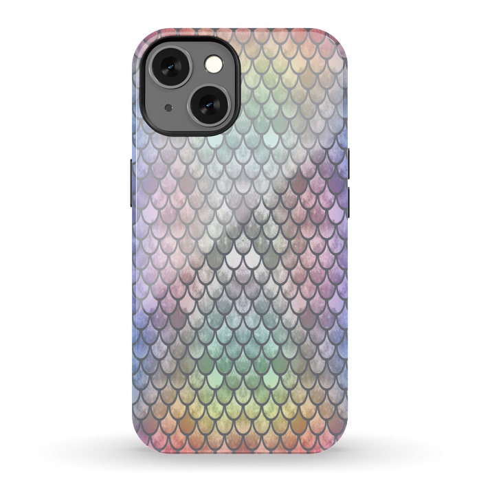 iPhone 13 StrongFit Pretty Mermaid Scales 26 by Angelika Parker