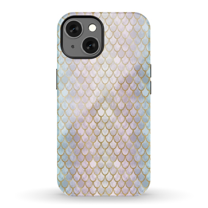 iPhone 13 StrongFit Pretty Mermaid Scales 22 by Angelika Parker